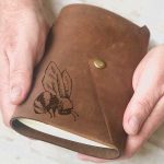 Gardening Leather Journal Snap