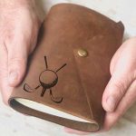 Golf Leather Journal Snap