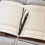 leather personalised board game scorebook journal, inside pages