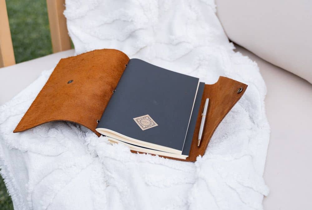 Leather journals are beloved by writers and hobbyists alike.