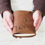 Leather personalised journal with the words I still do engraved on front cover